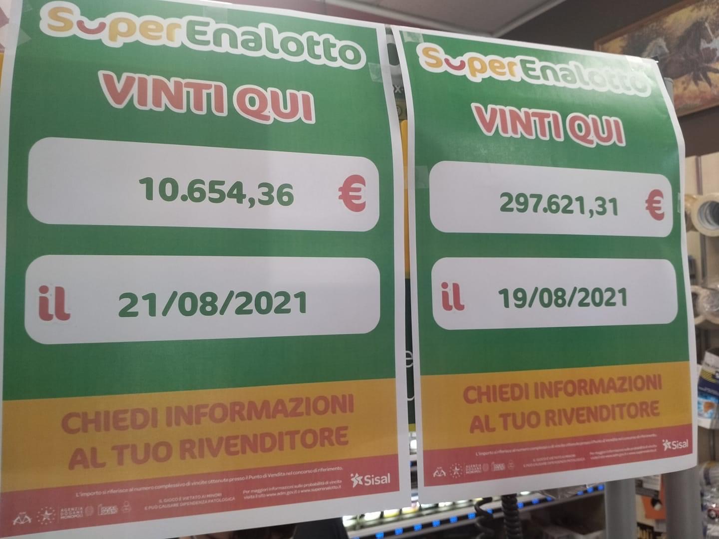 Mistretta Vinti Oltre Mila Euro Al Superenalotto Due Le Giocate