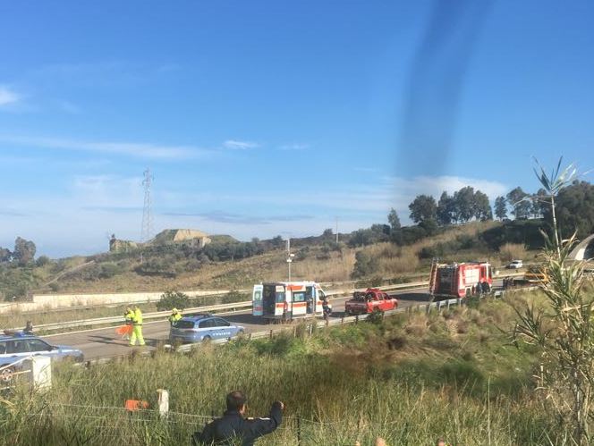 Gravissimo incidente sulla Messina-Palermo