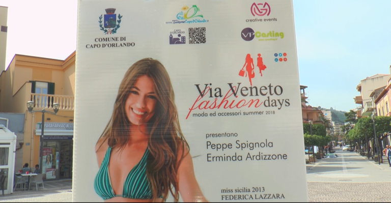 Weekend della moda a Capo d’Orlando con “Via Veneto fashion days”