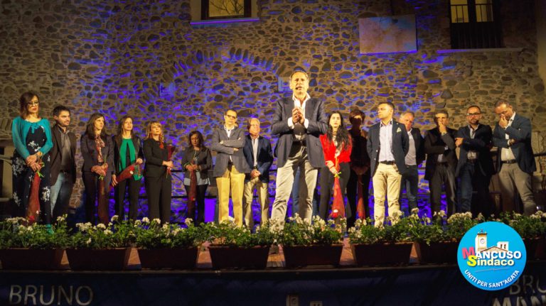 Sant’Agata Militello, Bruno Mancuso ha presentato la sua lista alla città