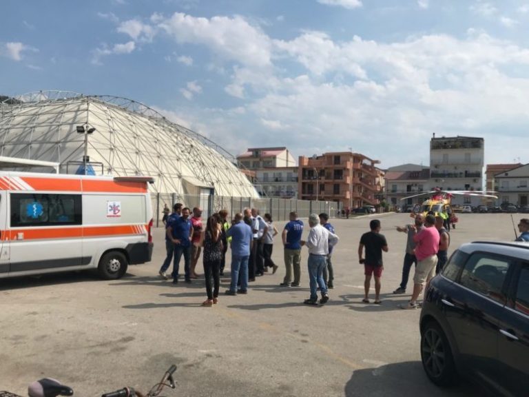 Incidente a Capo d’Orlando, interviene l’elicottero