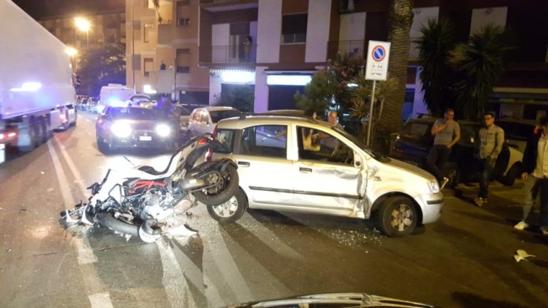 Messina, motociclista gravemente ferito in un incidente