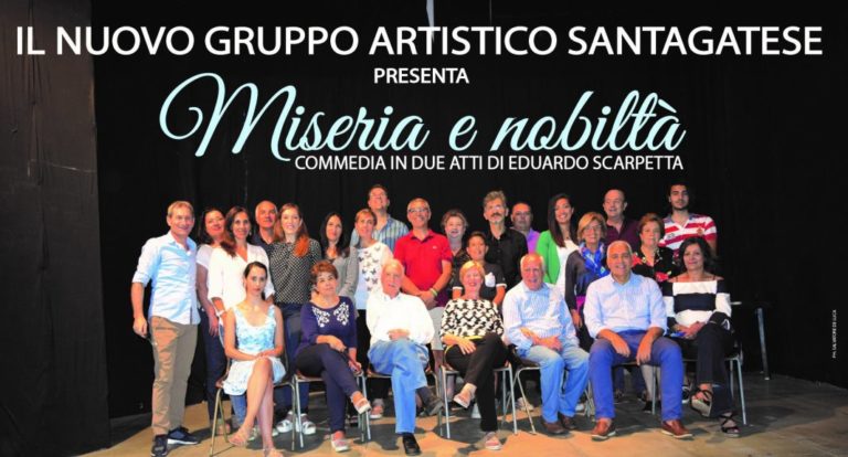 Acquedolci, domani serata teatrale con il Nuovo Gruppo Artistico Santagatese