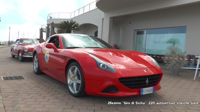 Giro di Sicilia, 220 auto colorano le strade isolane