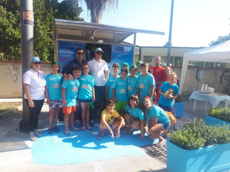 Brolo, inaugurato il distributore di acqua pubblica