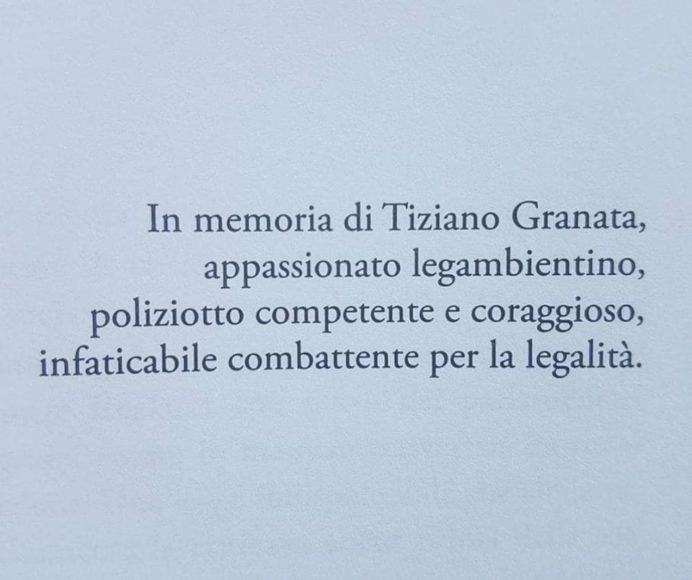 Messina, benemerenza ambientale alla memoria a Tiziano Granata