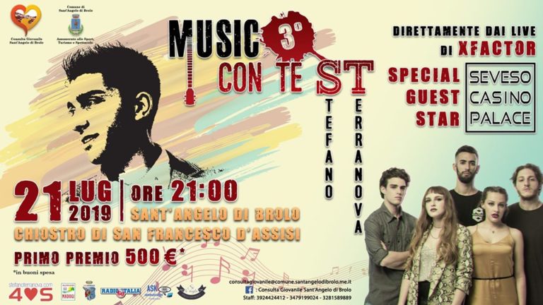 Sant’Angelo di Brolo, domenica il ConTeST in ricordo di Stefano Terranova