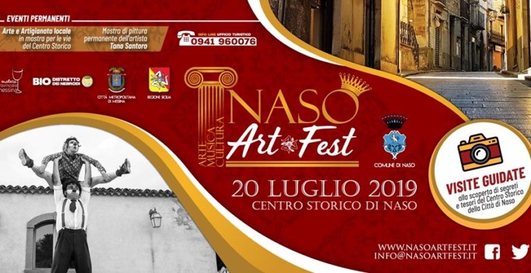 Sabato 20 luglio torna il “Naso Art Fest”, la vetrina della sicilianità – VIDEO