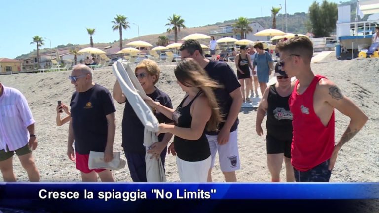 Capo d'Orlando, la spiaggia "No Limits" punta sempre più in alto – VIDEO