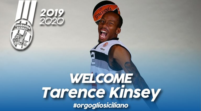 L’Orlandina Basket si rinforza con l’ex Nba Tarence Kinsey!