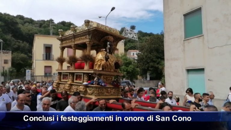 Naso, chiusi i festeggiamenti in onore di San Cono – Foto e Video