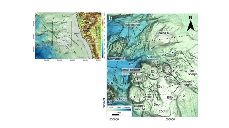 INGV, scoperto un nuovo complesso vulcanico nel Mar Tirreno