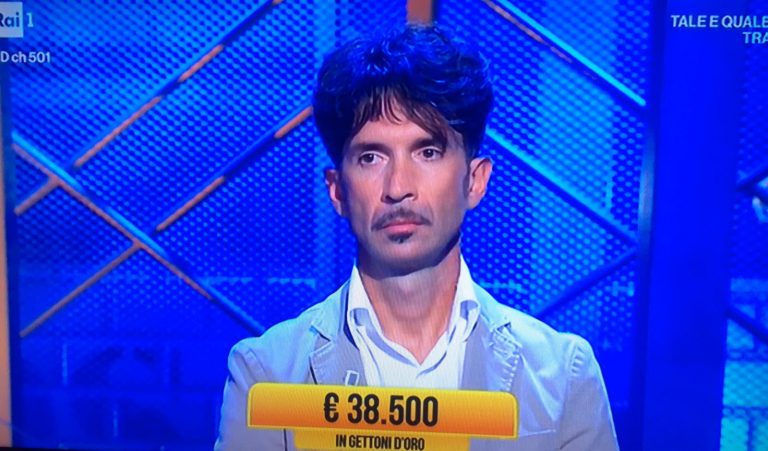 Il pattese Basilio Fallo ai Soliti Ignoti su Rai Uno per raccontare il suo eroico gesto