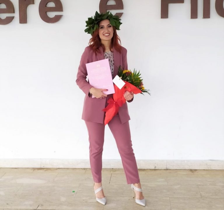 Auguri alla nostra Martina Casilli, dottoressa in Metodi e Linguaggi del Giornalismo