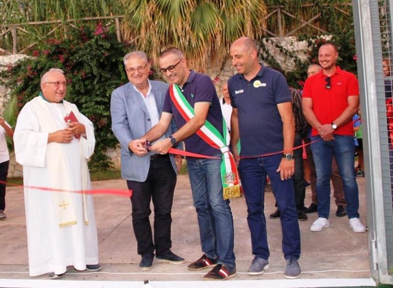 Rocca di Capri Leone, taglio del nastro per il “nuovo” campo da tennis