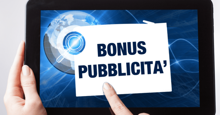 Bonus pubblicità