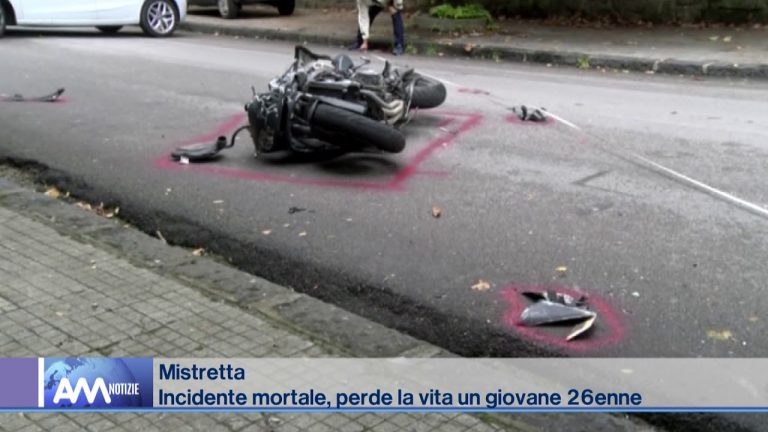 Mistretta: tragico incidente, muore un 26enne