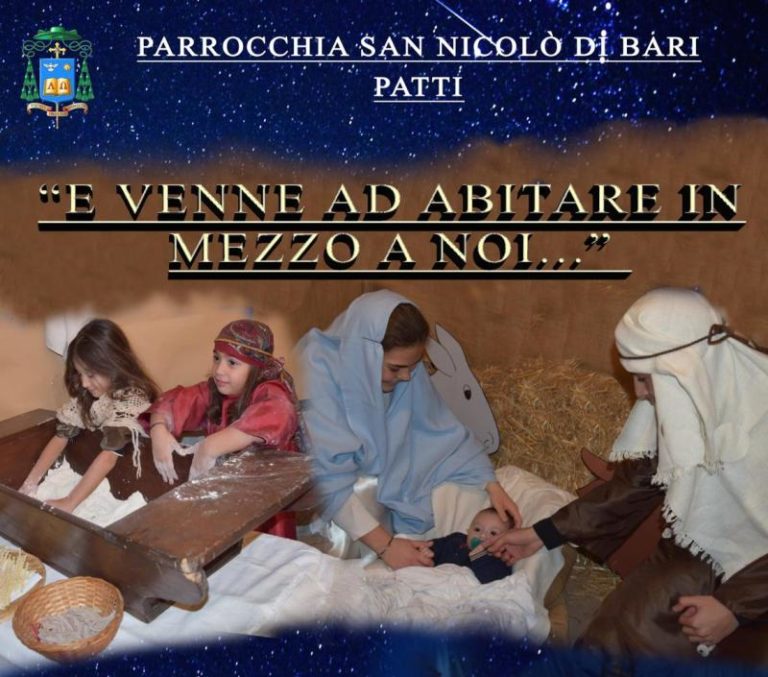 Patti, la seconda edizione del presepe vivente nei locali della parrocchia di San Nicolò