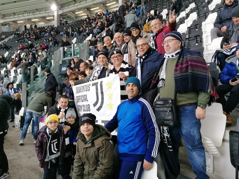 Patti, trenta tifosi juventini all’”Allianz Stadium” per la partita Juventus-Sassuolo