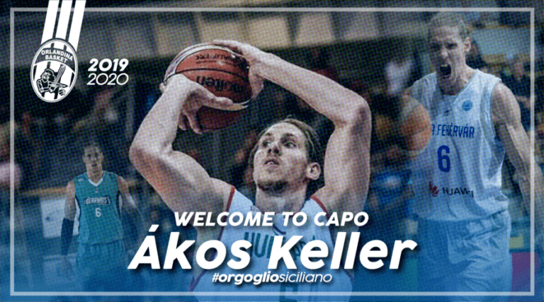 L’Orlandina si rinforza sotto le plance con Akos Keller!