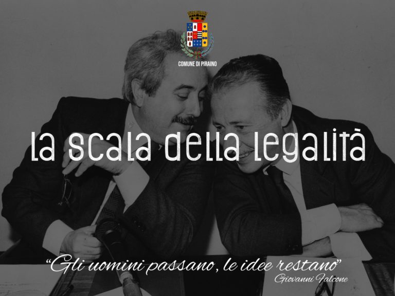 Piraino, il 7 febbraio l’inaugurazione della “Scala della legalità”