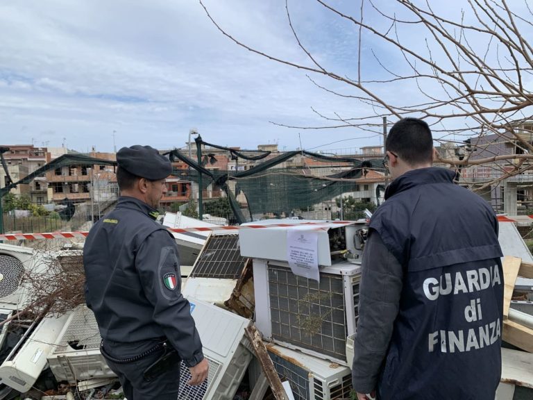 Sequestrata una discarica abusiva di 4000 mq a Santa Teresa Riva