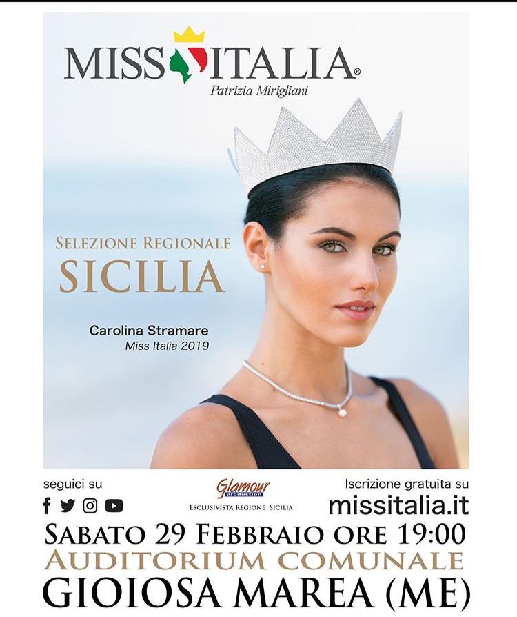 Domani a Gioiosa Marea la terza selezione regionale di Miss Italia