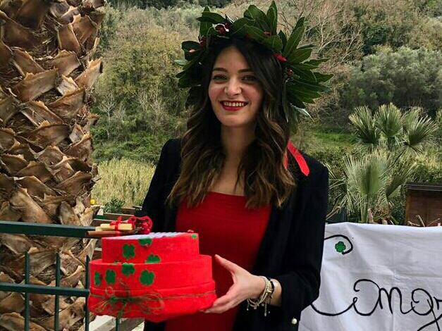 Sant’Angelo di Brolo, laurea ai tempi del coronavirus: Auguri a Clara