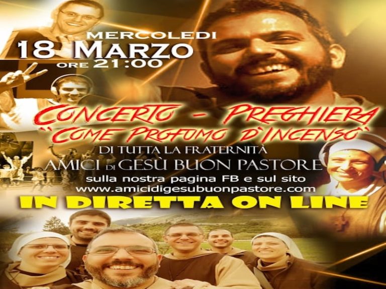 Concerto di preghiera della Fraternità Amici di Gesù Buon Pastore