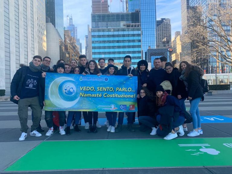 50 studenti dell’ITIS di Sant’Agata visitano il Palazzo dell’ONU a New York