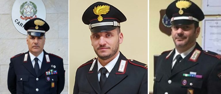 Carabinieri, avvicendamenti a Patti, Floresta, Ucria e Sant’Angelo di Brolo