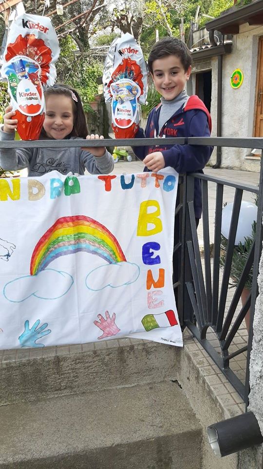 San Salvatore di Fitalia, la Parrocchia dona Uova di Pasqua ai bambini