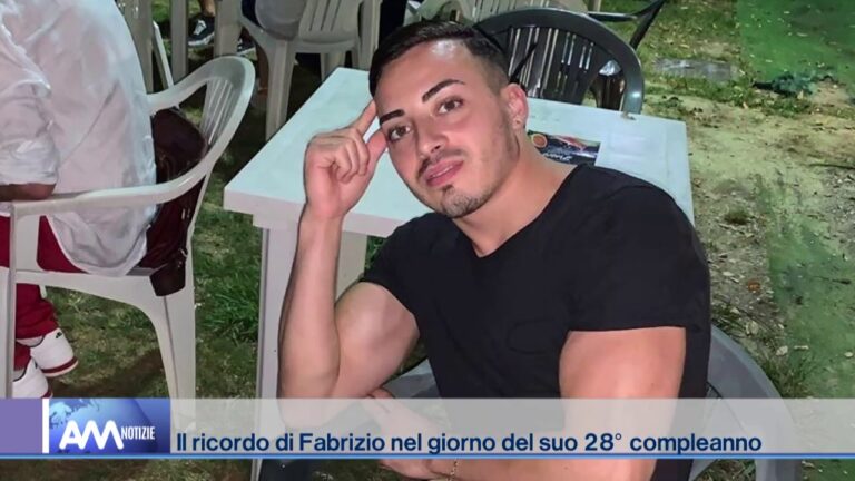 Oggi avrebbe compiuto 28 anni, gli amici ricordano Fabrizio Contiguglia – Video