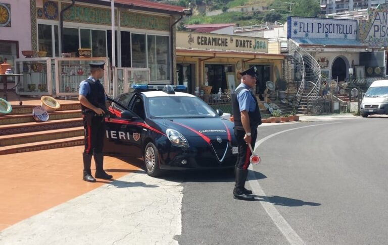 Controlli dei Carabinieri – Tre persone denunciate ad Acquedolci, San Fratello e Caronia