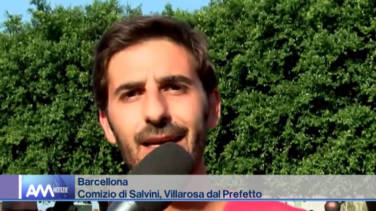 Barcellona – Villarosa al Prefetto: “Chi ha autorizzato la visita di Salvini?”