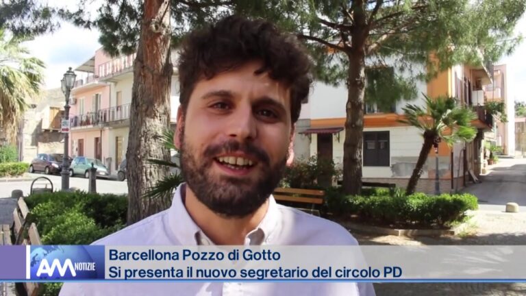 Barcellona P.G. – L’intervista al nuovo segretario del PD, Nino Novelli – VIDEO