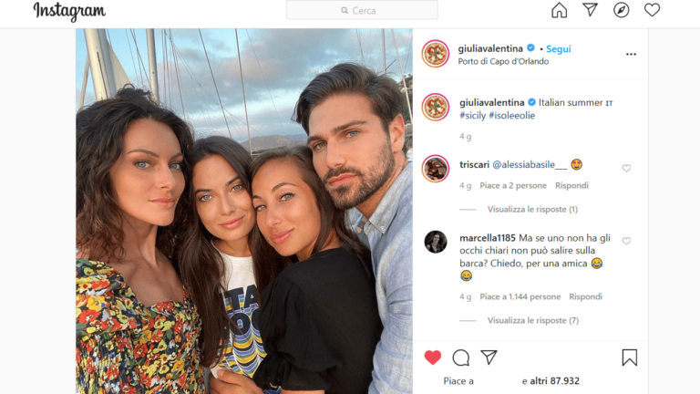 Capo d’Orlando meta degli influencer. Dopo Paola Turani e Giulia Valentina arriva la Gaudino – VIDEO