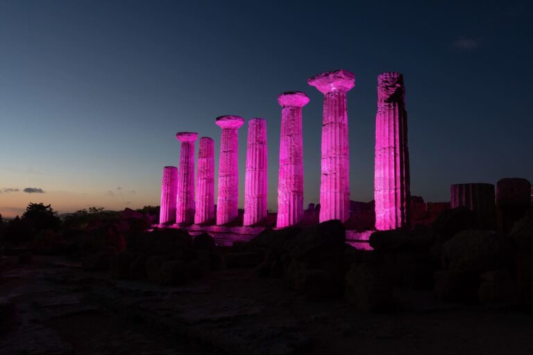 Le Colonne del Tempio di Ercole (Valle dei Templi) di Agrigento