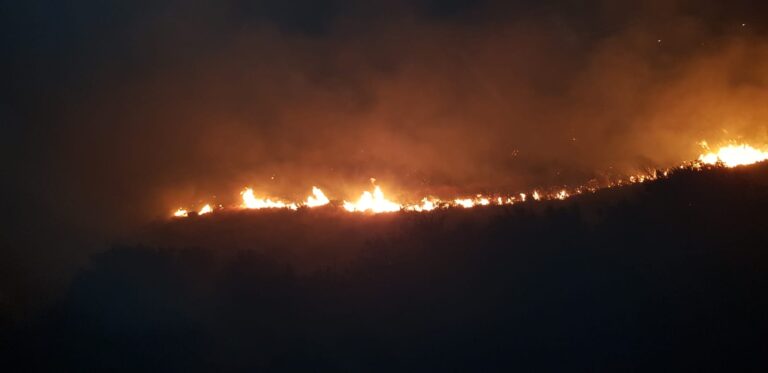 S. Stefano Camastra, vasto incendio in c. da Favatà. Scatta la macchina della Protezione Civile