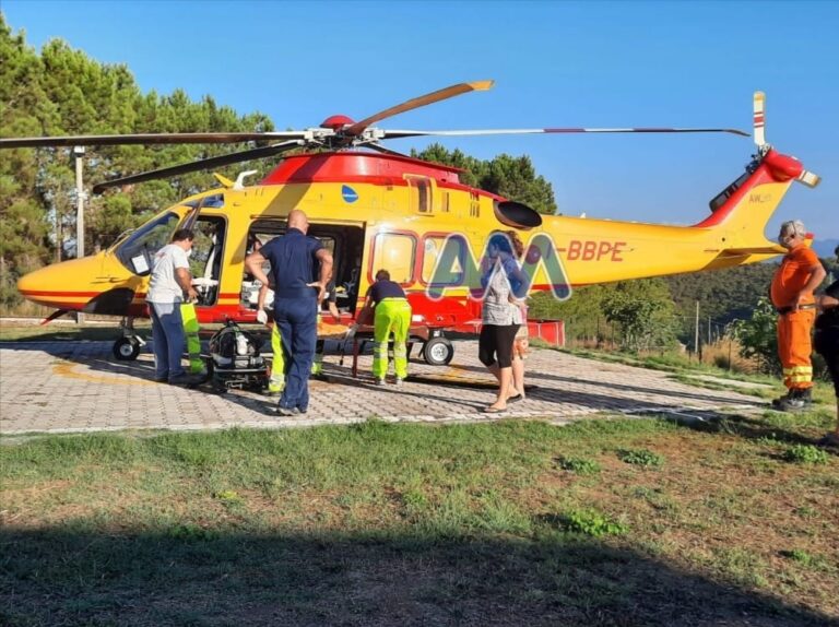 Naso – Grave incidente sul lavoro, operaio trasportato in elisoccorso a Palermo