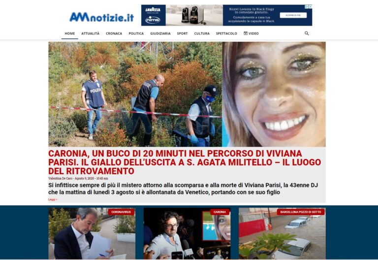 Nuova veste grafica per AMnotizie.it! Restate sempre aggiornati con la nostra informazione