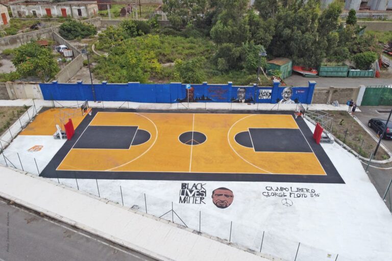 Messina – Inaugurato il playground intitolato a George Floyd