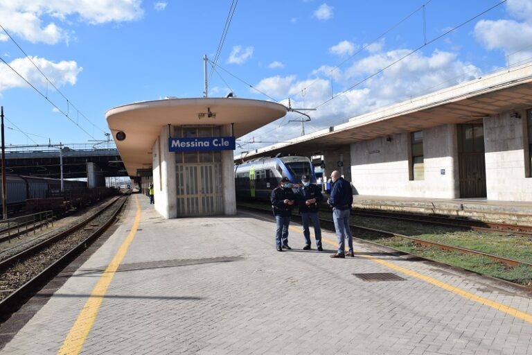 Messina: controlli in stazione, la Polfer ha denunciato tre persone