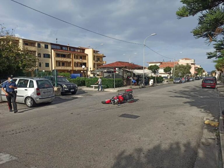 Capo d’Orlando: incidente stradale in via Torrente Forno