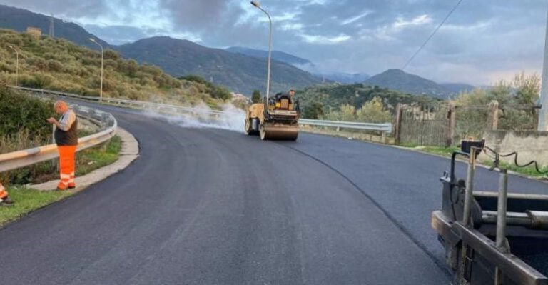 Barcellona Pozzo di Gotto, in fase di ultimazione i lavori sulla S.P. 80 bis di San Paolo