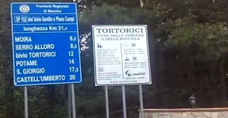 Tortorici, aggiudicati i lavori della strada provinciale 152 Bivio Gentile – Piano Campi 3° lotto