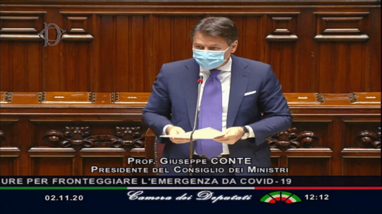 Conte: “Misure del nuovo Dpcm differenziate per territori. L’Italia divisa in tre aree di rischio”