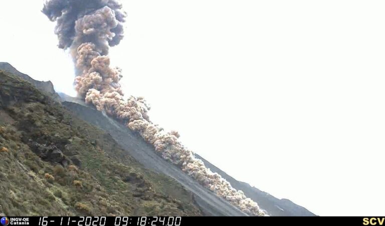 Stromboli – Esplosioni del Vulcano, scatta la preallerta