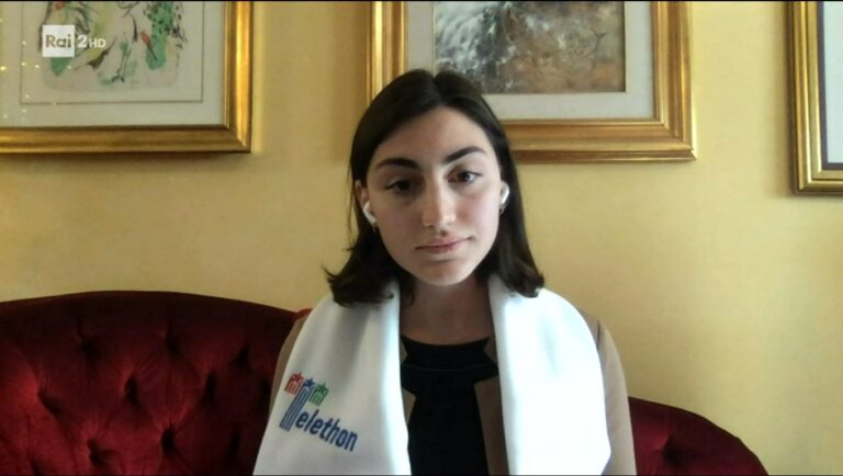 S. Agata Militello, Valentina Giuffrè si racconta a RAI2 per sostenere la ricerca Telethon sulla malattia di Wilson