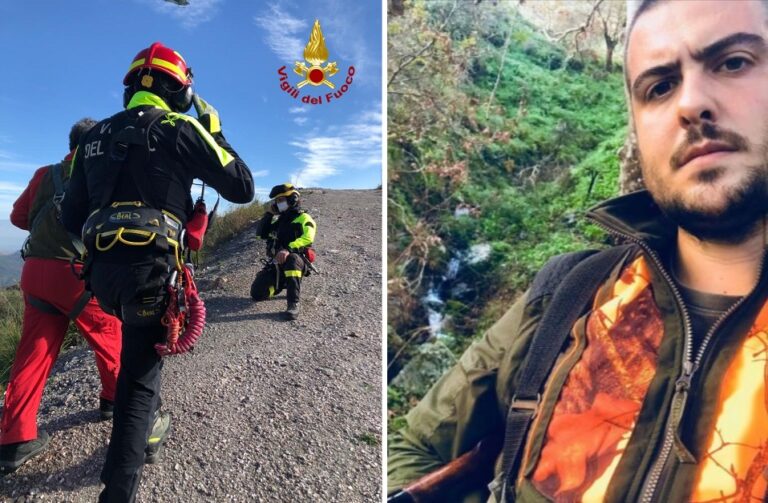 Tragedia a Roccafiorita – Ritrovato morto Roberto Garigale, cacciatore di 31 anni